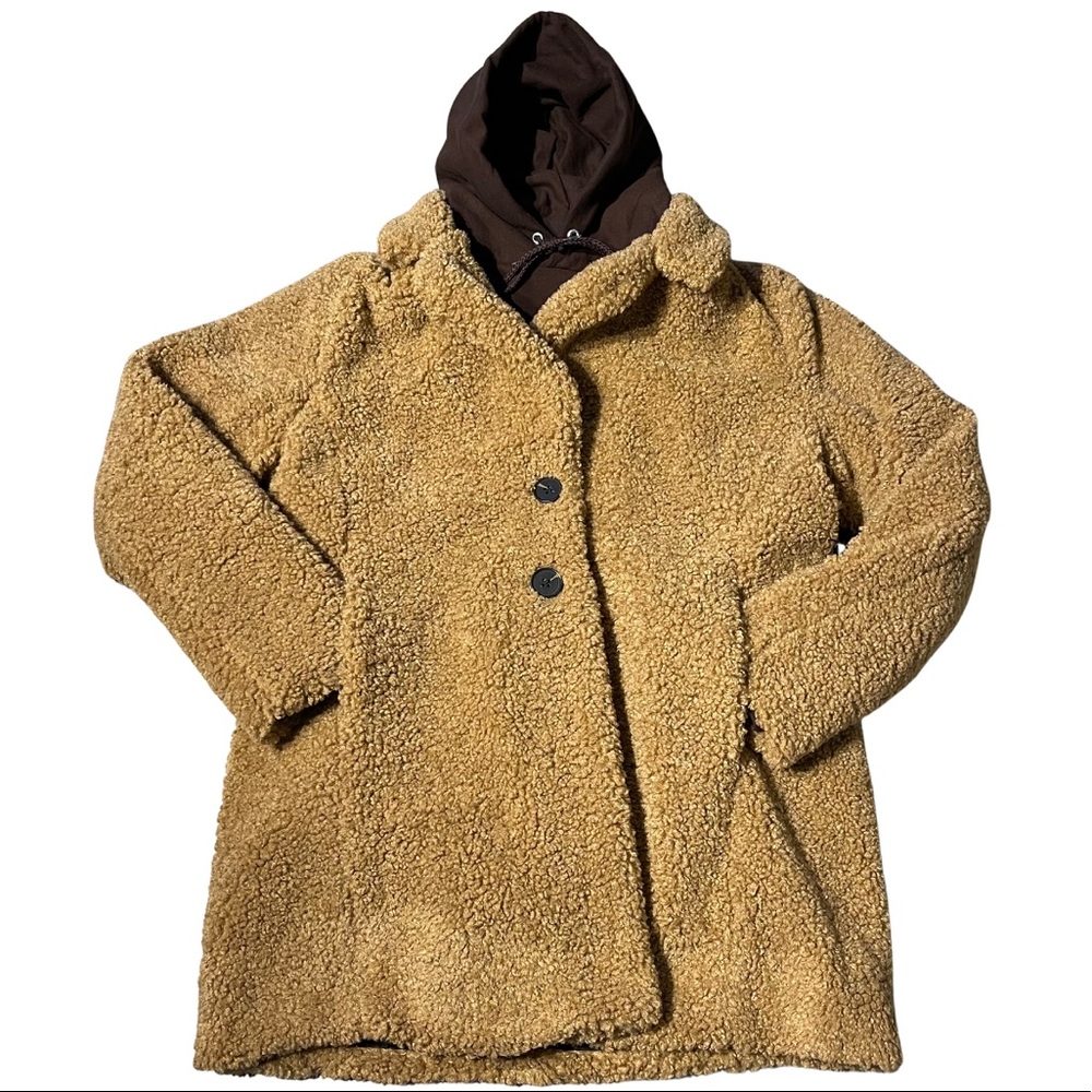 Vintage Y2K Liz Claiborne Teddy Coat XL NWT